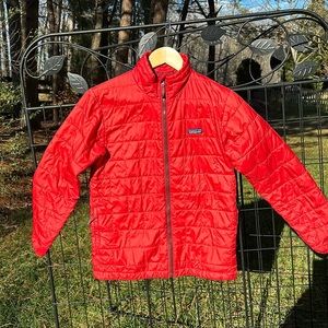 Patagonia Red Nano Puff XL kids jacket